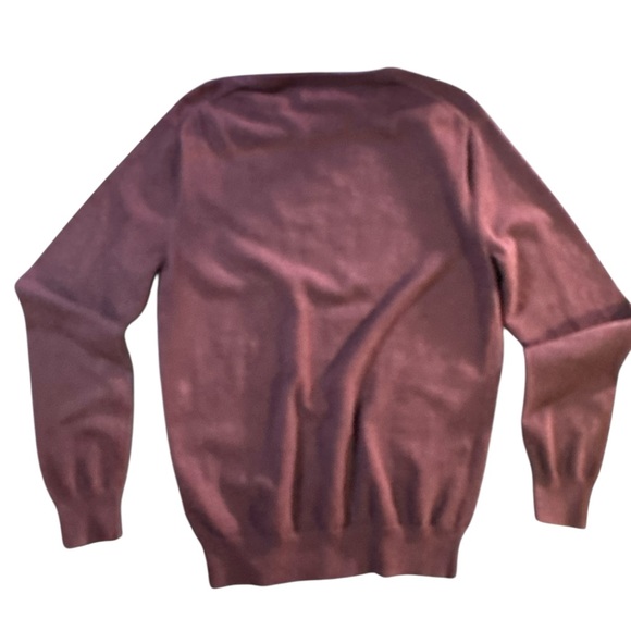 J. Crew Men's Burgundy‎ Crewneck Sweater - Picture 2 of 7